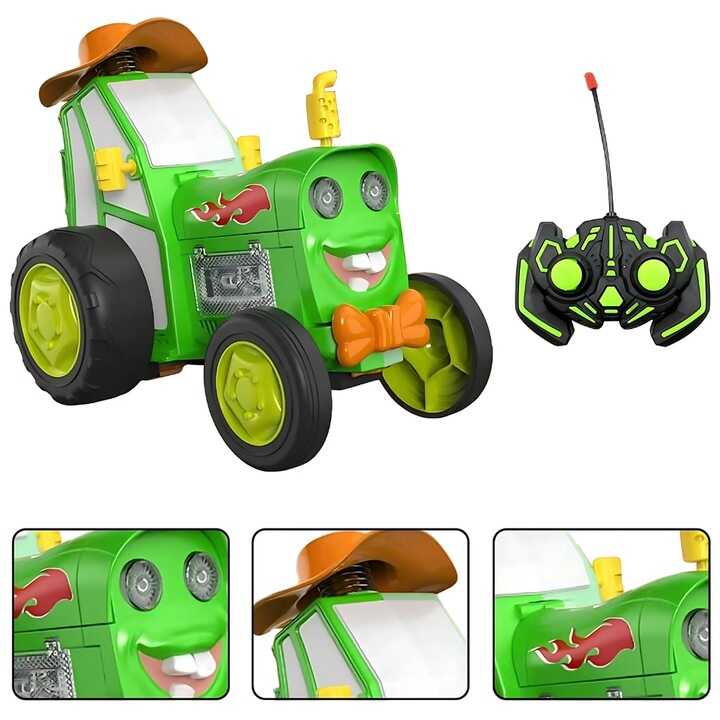 Távirányítós vidám játék traktor , fény és hanghatásokkal - Image 4