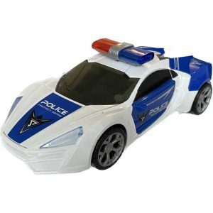 Játék rendőrautó, hanggal és fényekkel , 25 cm