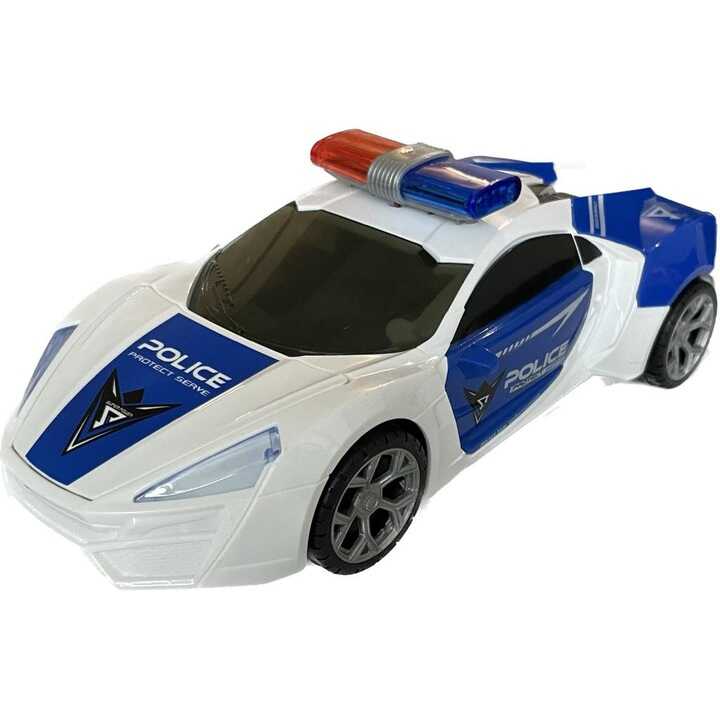 Játék rendőrautó, hanggal és fényekkel , 25 cm