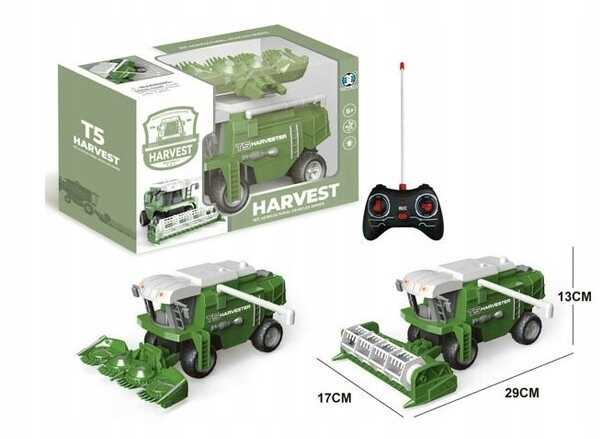 Távirányítós játék kombájn / arató gép - Image 5