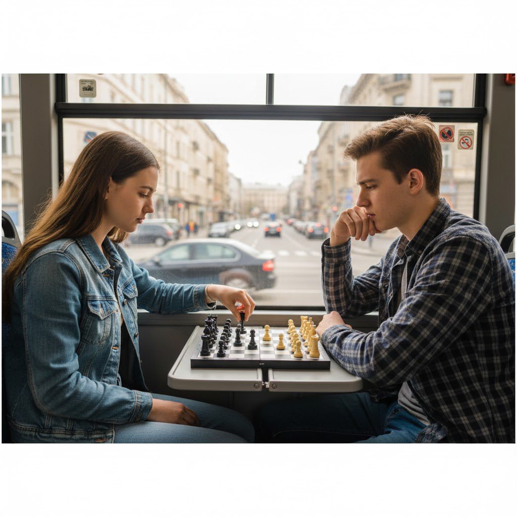 Zseb sakk társas játék - Image 3