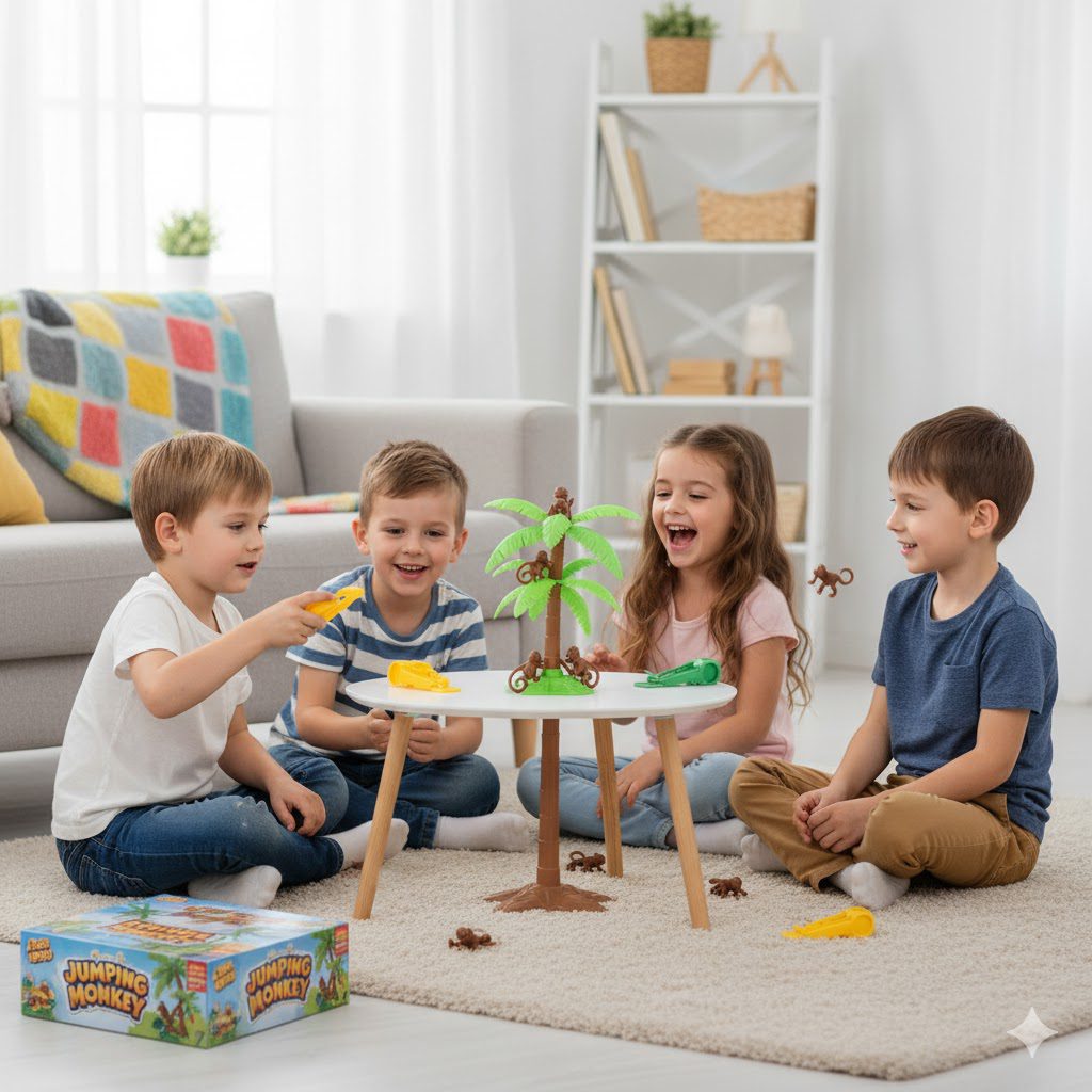 Repülő ugráló majmok ügyességi társasjáték - Image 3