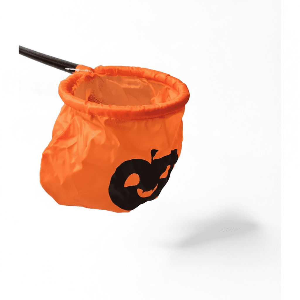 Haloweeni cukokra gyüjtő foganytuval