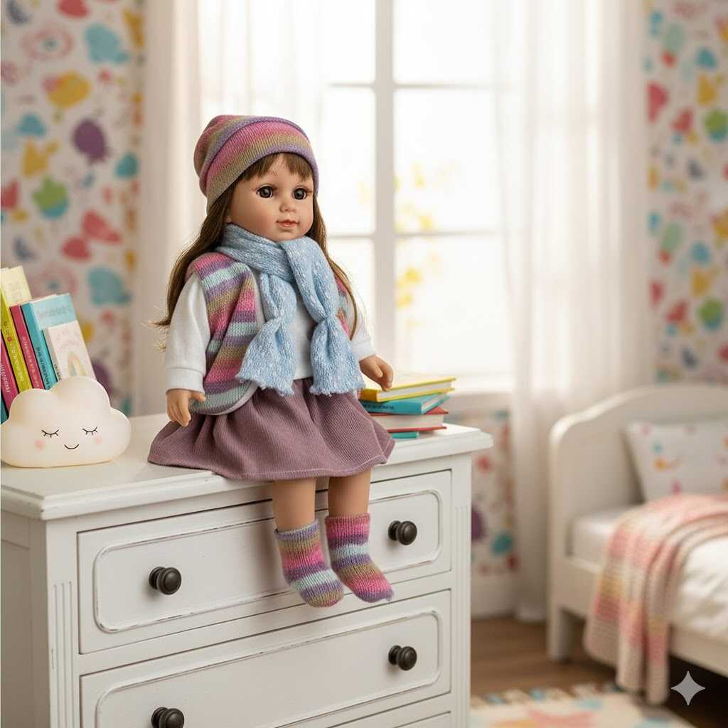 Élethű magyarul beszélő játék baba ,40 cm - Image 2