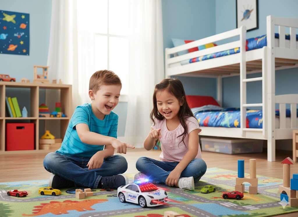 Játék rendőrautó , fényekkel - Image 2