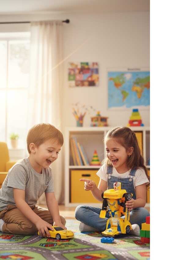 Transformersé alakuló játék autó - Image 2