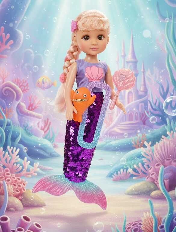 Oceán királynője sellő baba - Image 2