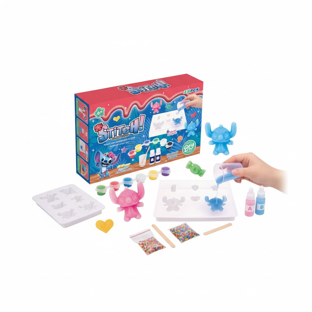 Stitch Zselé Mestermű forma kreatív készlet