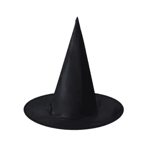 Klasszikus Fekete színű boszorkány kalap
