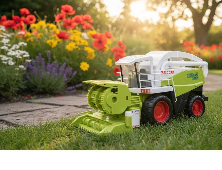 Mezőgazdasági játék , kombájn munkagép , 40 cm - Image 3