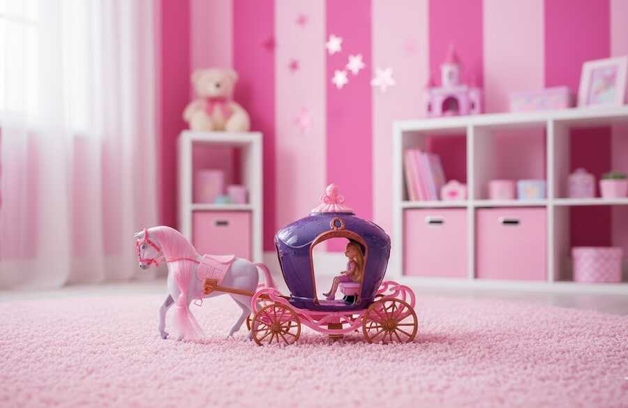 Hercegnő hintó mesés lóval - Image 3