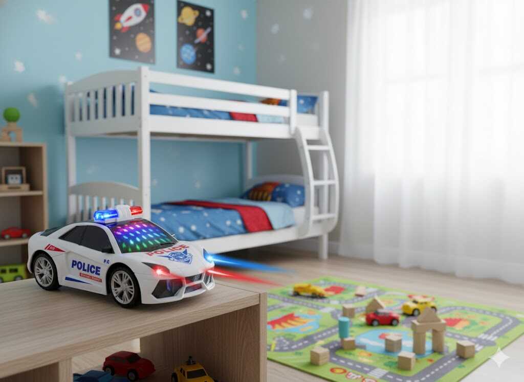 Játék rendőrautó , fényekkel - Image 3