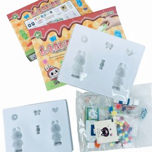 Labubu zselés mestermű forma kreativ készlet