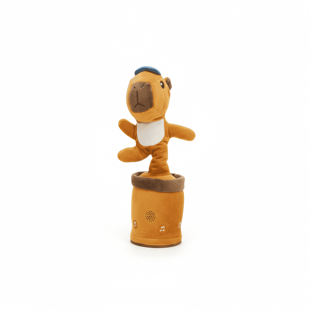 Interaktív zenés,táncoló kapibara játék