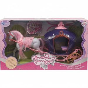 Hercegnő hintó mesés lóval