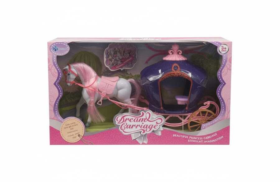 Hercegnő hintó mesés lóval