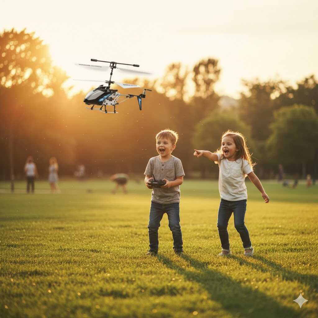 Távirányítós helikopter , 23 x 3,7 x 9,5 cm - Image 4