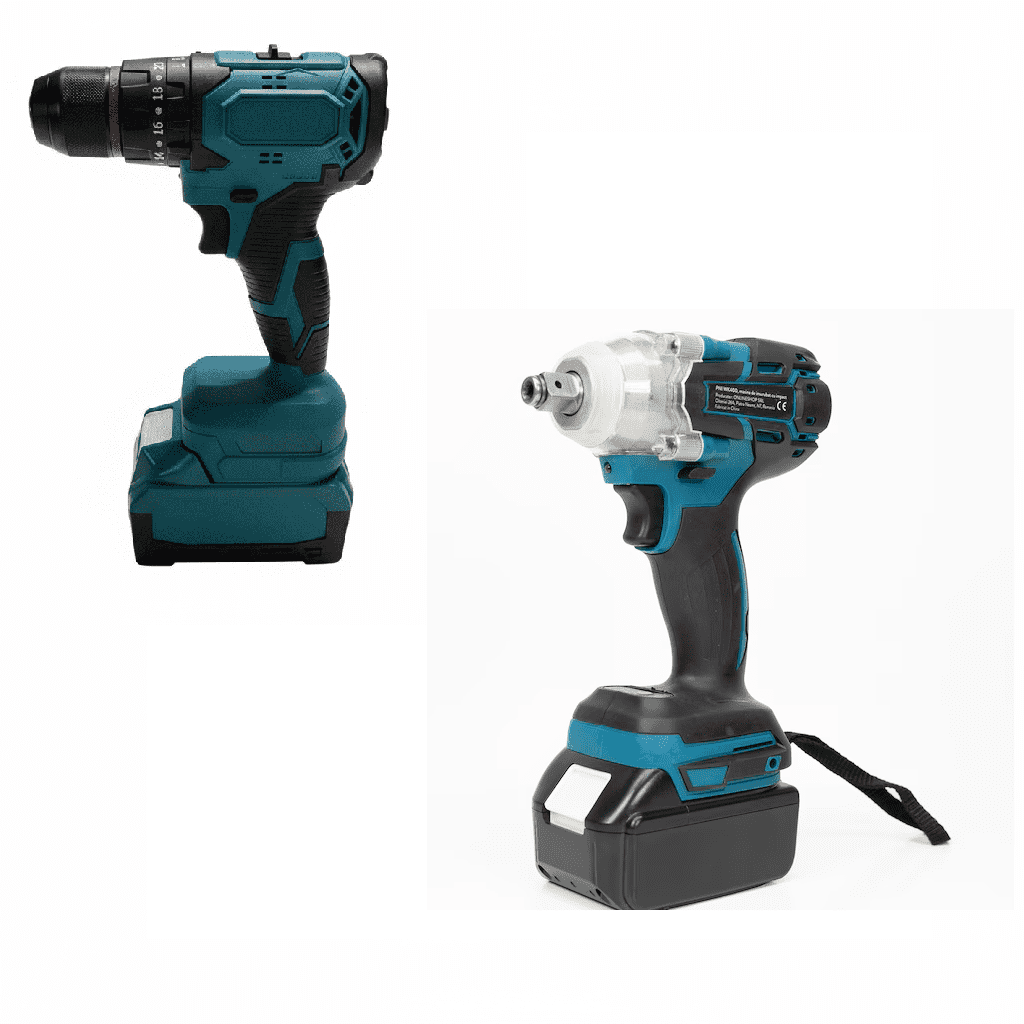 Akkus szerszámkészlet 88V 2 az 1-ben csavarozóval és ütvecsavarozóval SUPAMASTER SM-1032 - Image 3