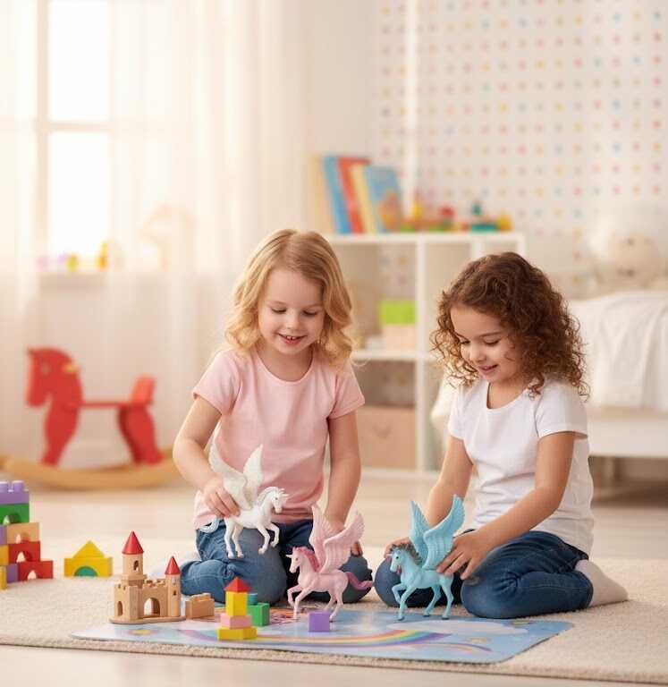 Unikornis szett a kis hercegnőknek , 4 db - Image 3