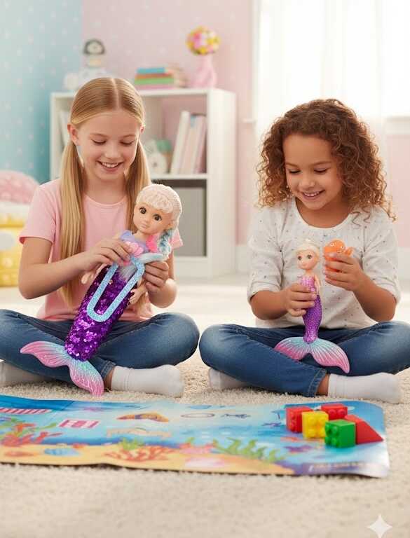 Oceán királynője sellő baba - Image 3