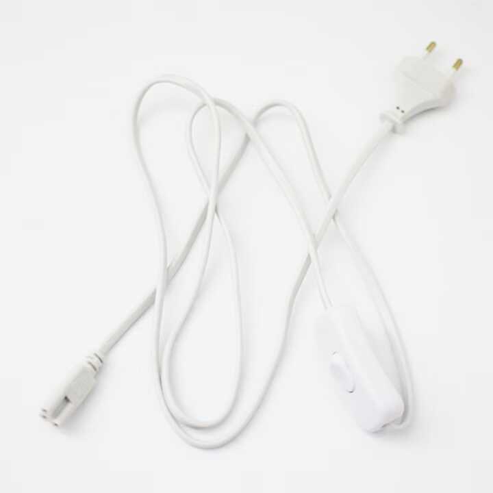 Hálózati Kábel Kapcsolóval és Csatlakozóval LEd lámpákhoz - 1,5 Méteres, IEC C7/C8 Csatlakozóval - Image 2