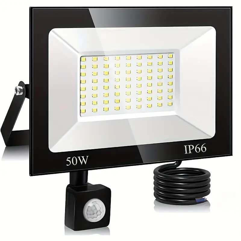 THO LUX 50 W LED Reflektor Mozgásérzékelős, Vízálló Extrém IP67 - Image 3