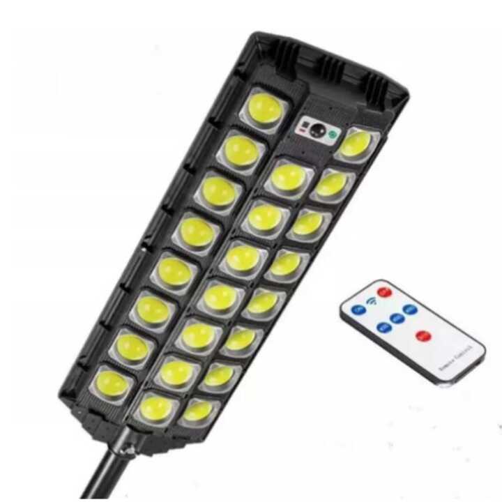 Weber Napelemes Utcai Lámpa Fali lámpa (3500W), 23 LED, Mozgásérzékelős, távirányítóval IP65 - Image 3