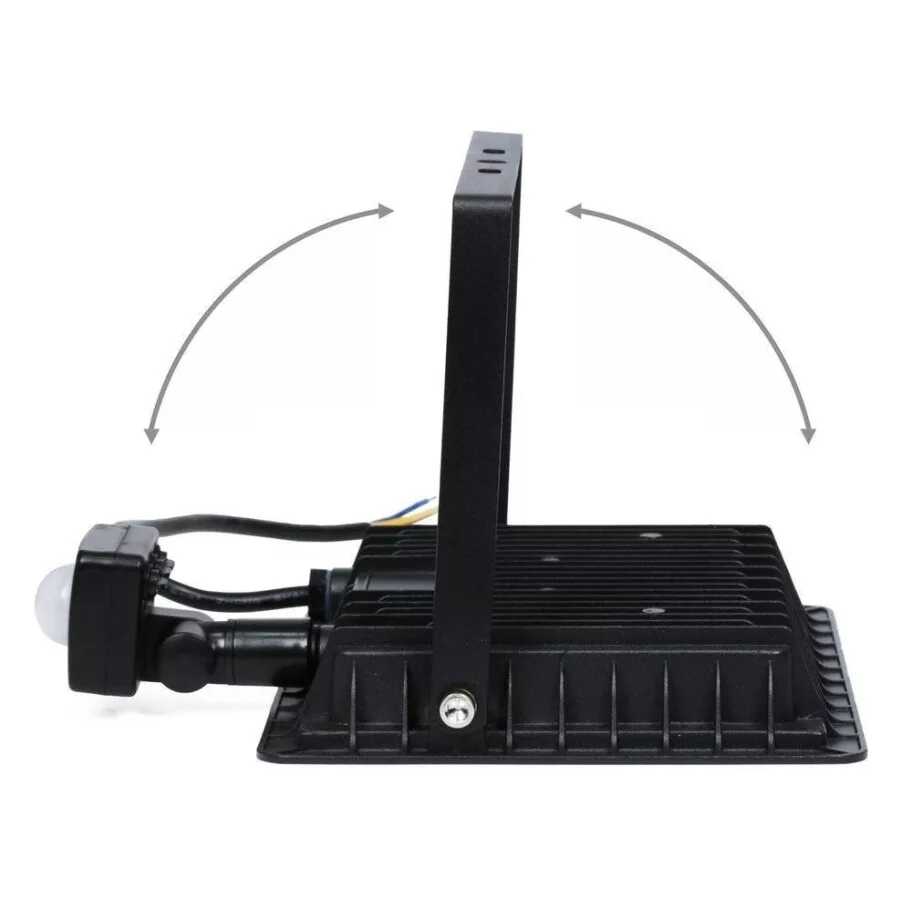 THO LUX 100 W LED Reflektor Mozgásérzékelős, Vízálló Extrém IP67 - Image 4