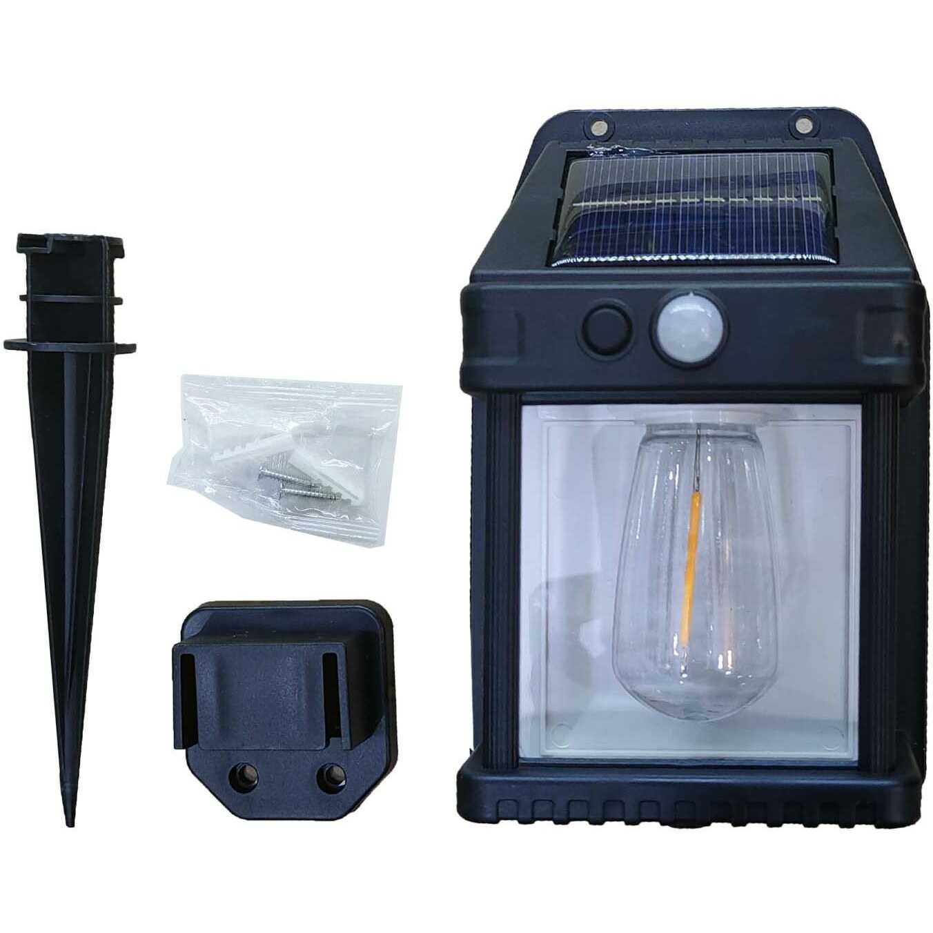 Universalis Napelemes Lámpa 18W, 1200 mAh, Leszúrható/Fali, Mozgásérzékelős YX 889-1