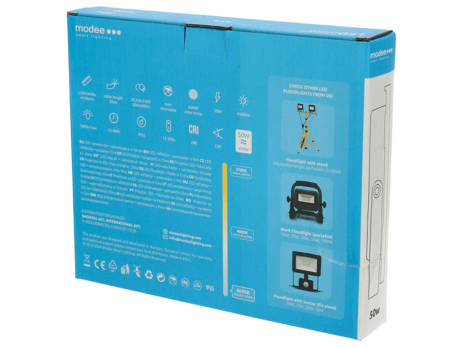 Modee Slim LED Reflektor | 30W, 3000 Lumen, 6000K, IP65 - Image 5