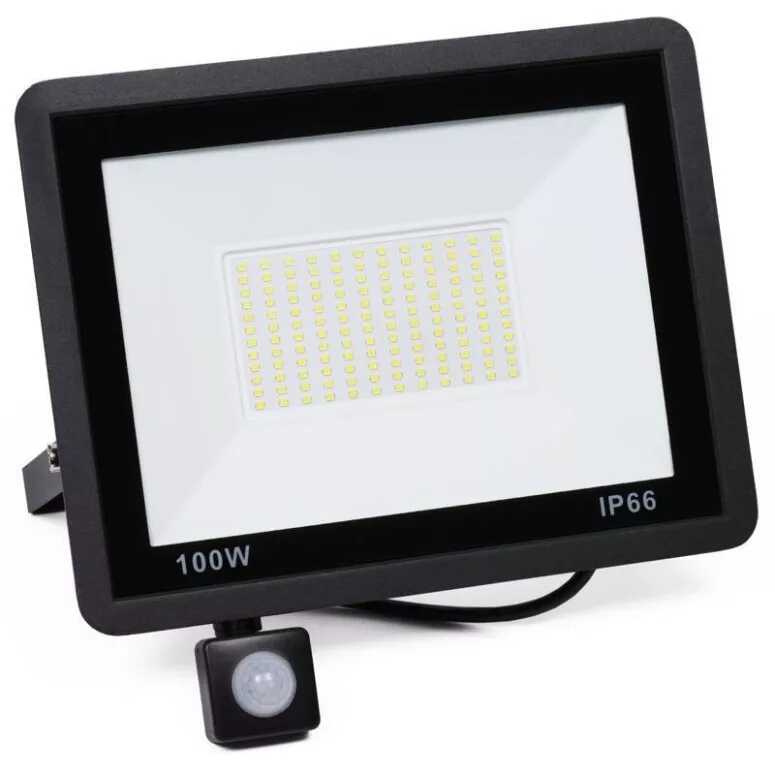 THO LUX 100 W LED Reflektor Mozgásérzékelős, Vízálló Extrém IP67