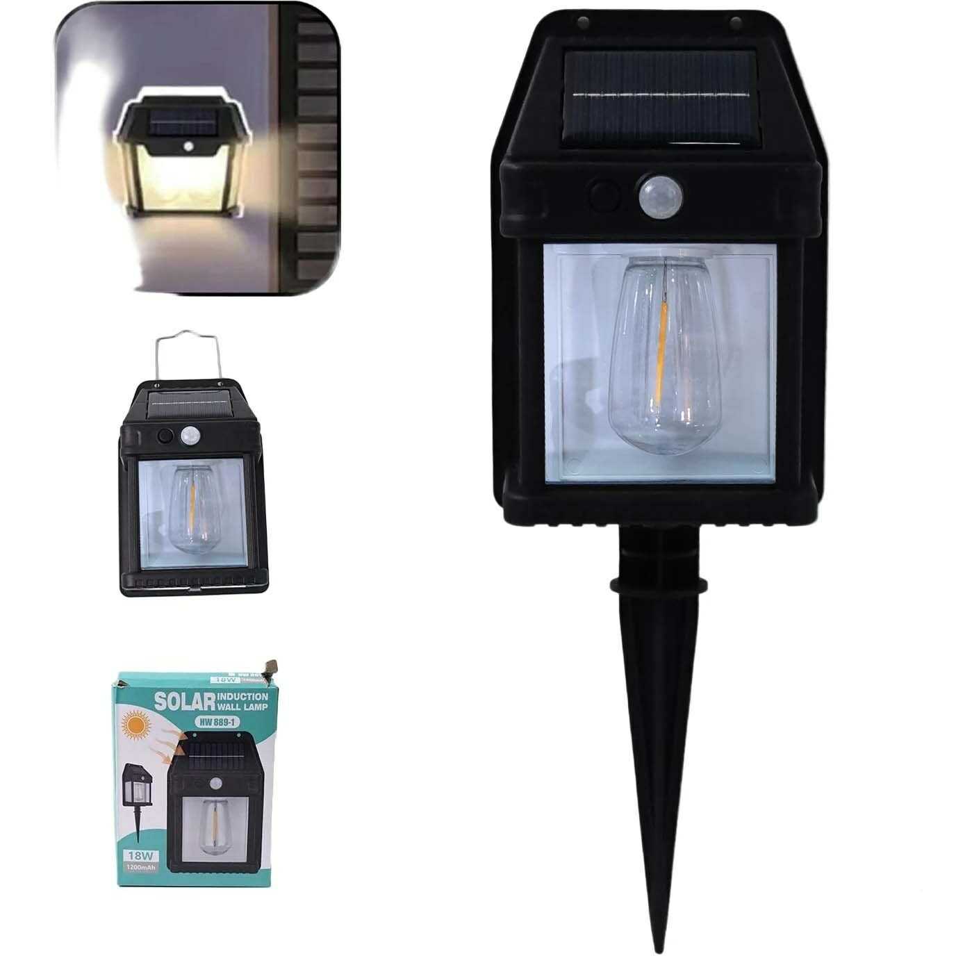 Universalis Napelemes Lámpa 18W, 1200 mAh, Leszúrható/Fali, Mozgásérzékelős YX 889-1 - Image 5