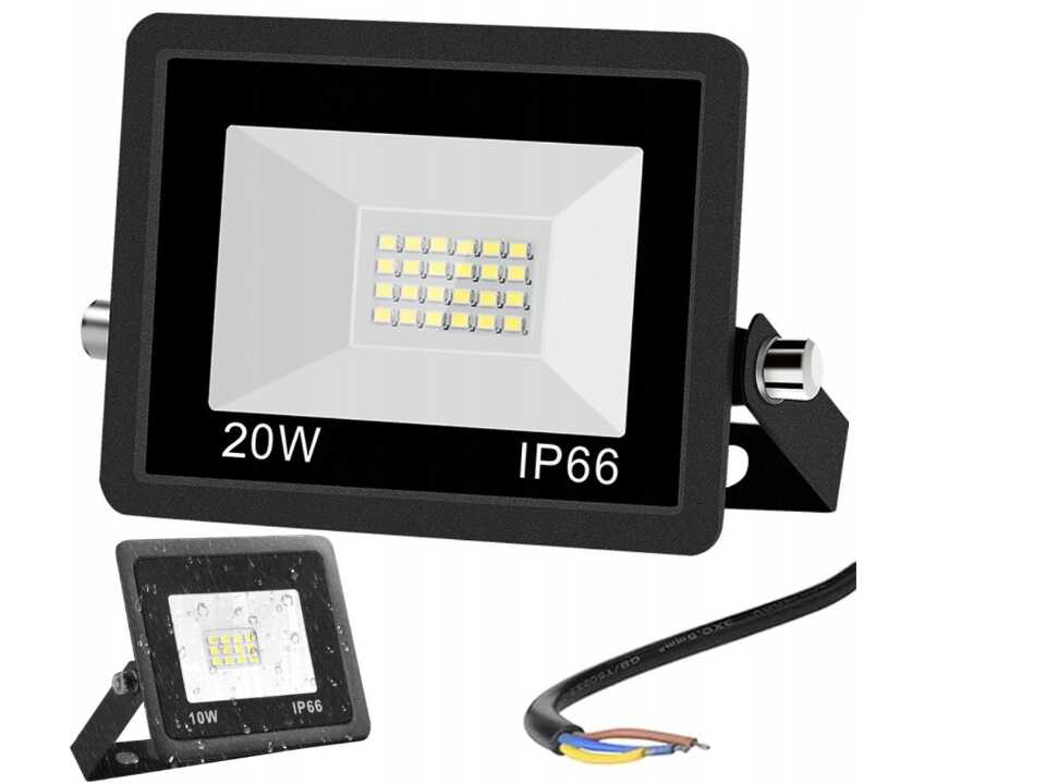 THO LUX 30 W Slim Reflektor Energiatakarékos, Vízálló, Tartós ip65 220 v - Image 5