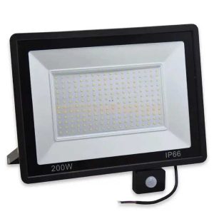 THO LUX 200 W LED Reflektor Mozgásérzékelős, Vízálló Extrém IP67