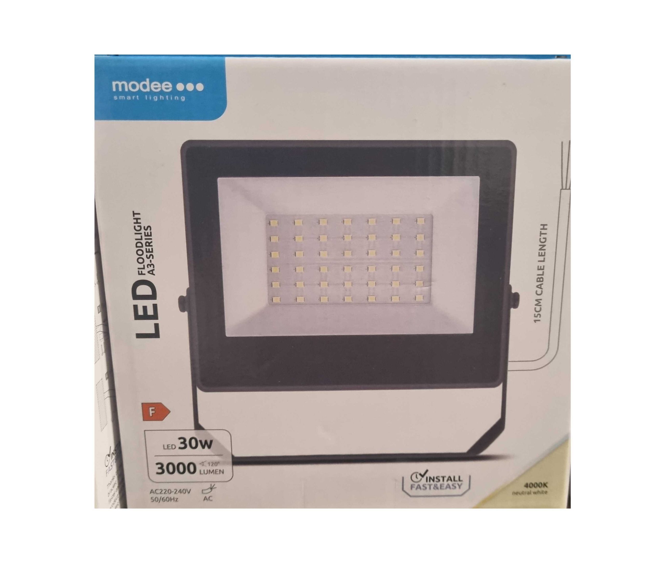 Modee Slim LED Reflektor | 30W, 3000 Lumen, 6000K, IP65 - Image 6