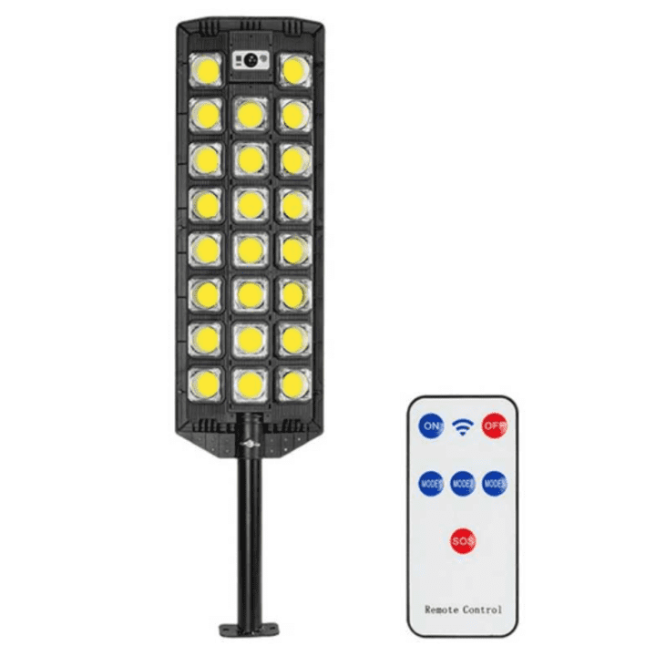 Weber Napelemes Utcai Lámpa Fali lámpa (3500W), 23 LED, Mozgásérzékelős, távirányítóval IP65 - Image 7