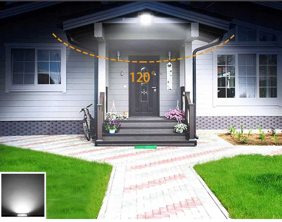 THO LUX 200 W Slim Reflektor Energiatakarékos, Vízálló, Tartós ip65 220 v - Image 12