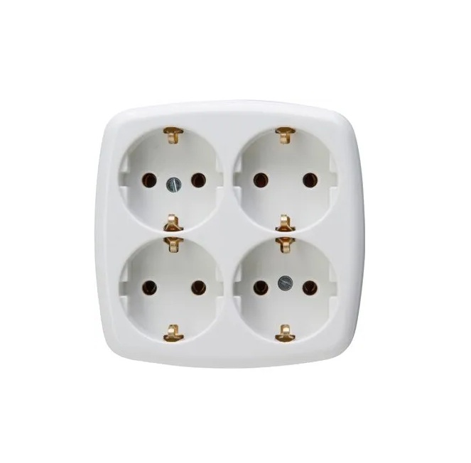 4 es falon kívüli hálózati elosztó vezeték nálküli aljzat Aigostar