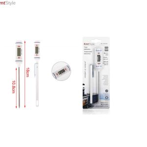 Digitális beszúrós konyhai maghőmérő LCD kijelzővel 18cm Kmt Style