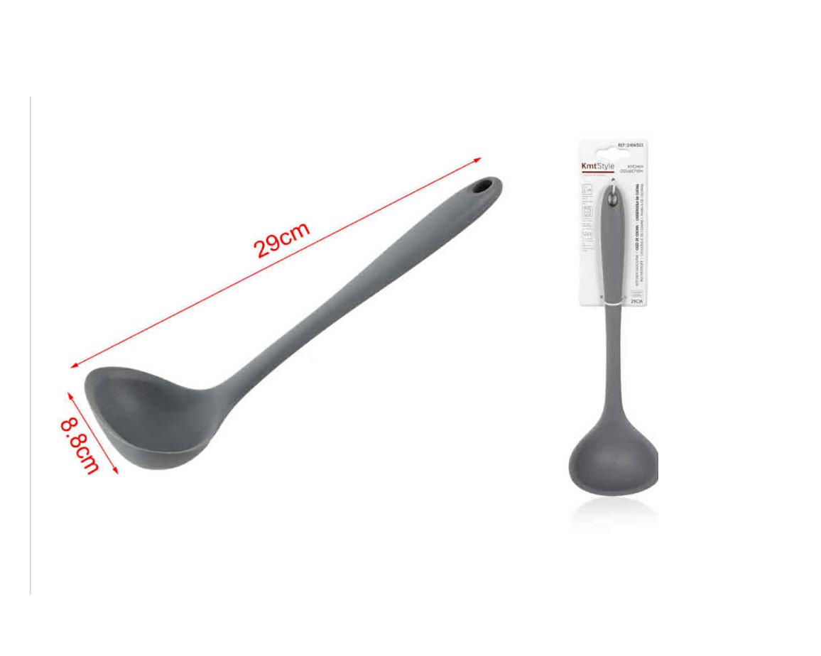 Szilikon merőkanál és leveses kanál 29cm Kmt Style - Image 2