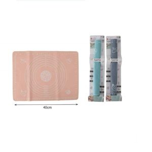 Szilikon nyújtólap és gyúróalátét mérőbeosztással 40x30cm Torch