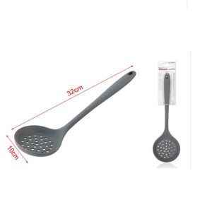 Szilikon lyukacsos szedőkanál és szűrőkanál 32cm Kmt Style