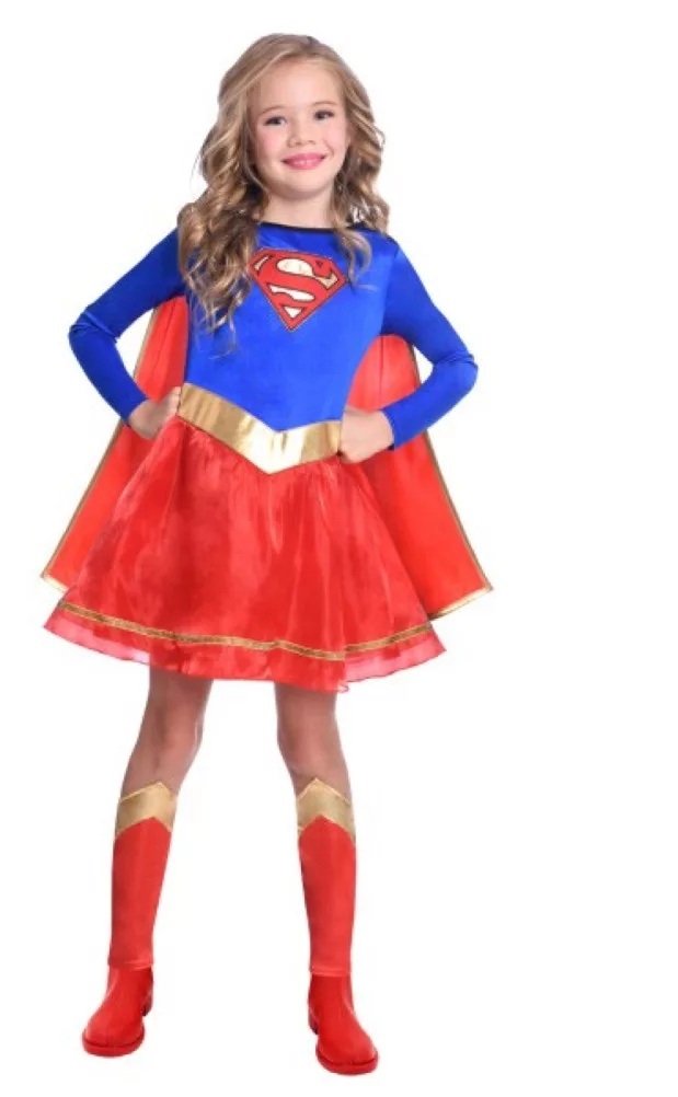 Supergirl - A Krypton Legbátrabb Lánya jelmez kislányoknak