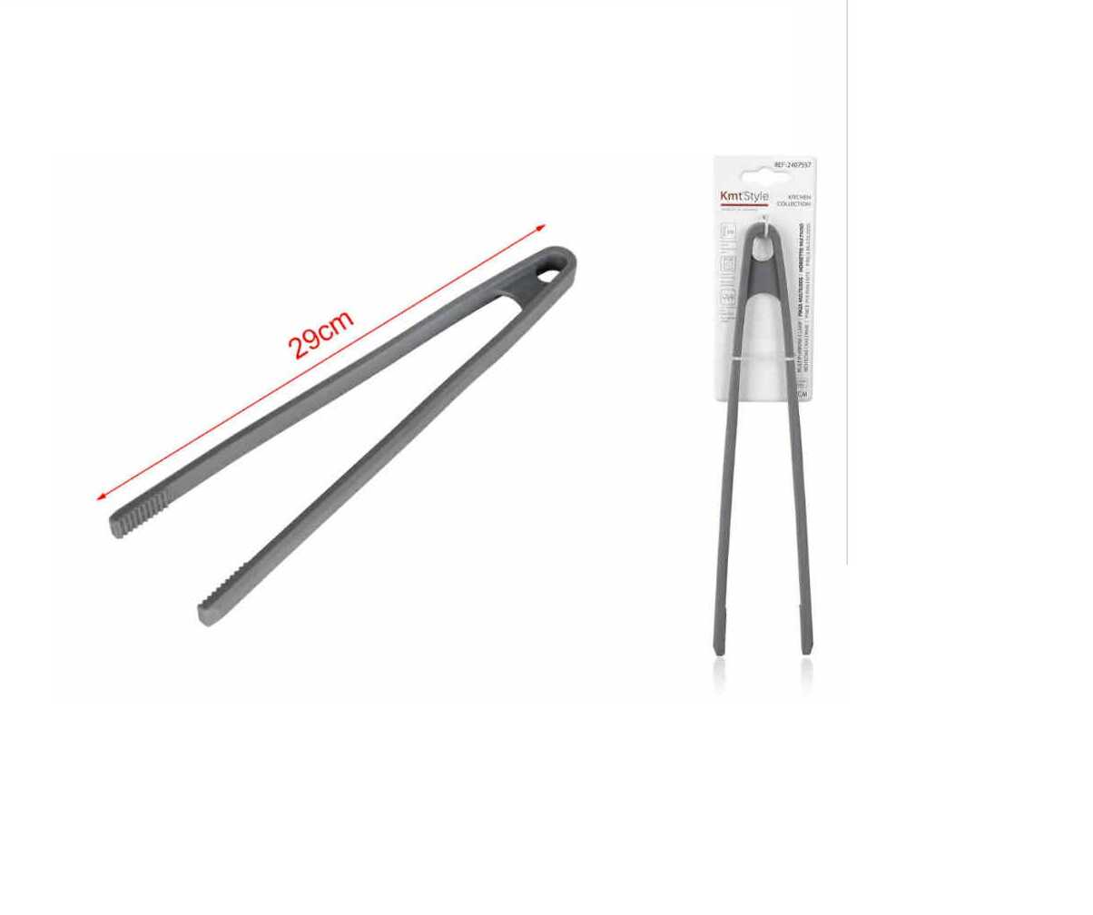 Szilikon konyhai csipesz és tálalócsipesz 29cm Kmt Style