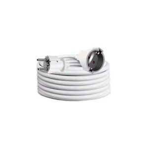 15 méteres lengő hosszabbító kábel 3G 1.5mm2 hálózati 16A 230V/50Hz fehér Extra Star