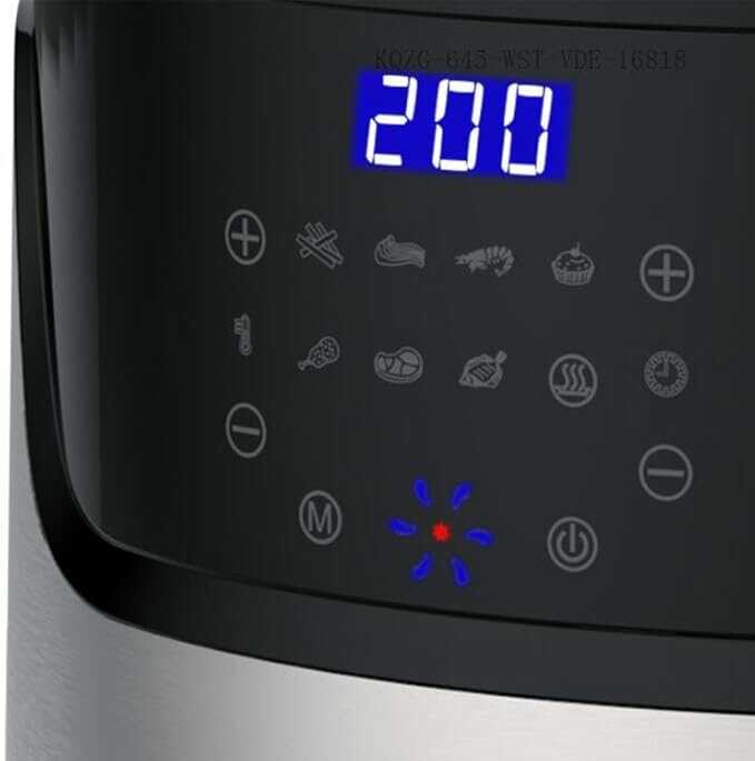 Winning Star ST-9685 Forró levegős sütő / Air fryer , 7 L , 1800 W - Image 2