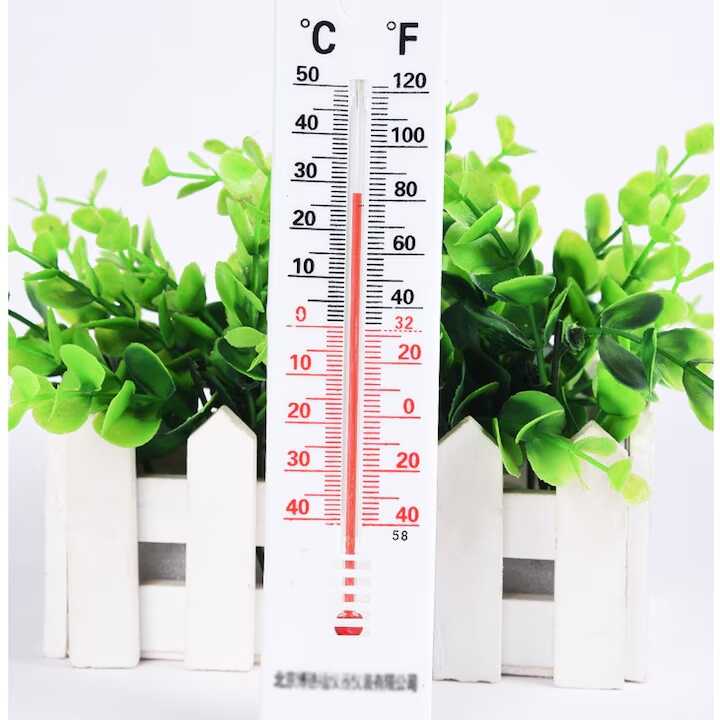 Klasszikus kültéri és beltéri fali hőmérő 19.6x3.8cm Kmt Style - Image 4