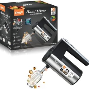 Raf R.6629 Eleketromos kézi mixer, 5 sebesség + turbó funkció , 450 W