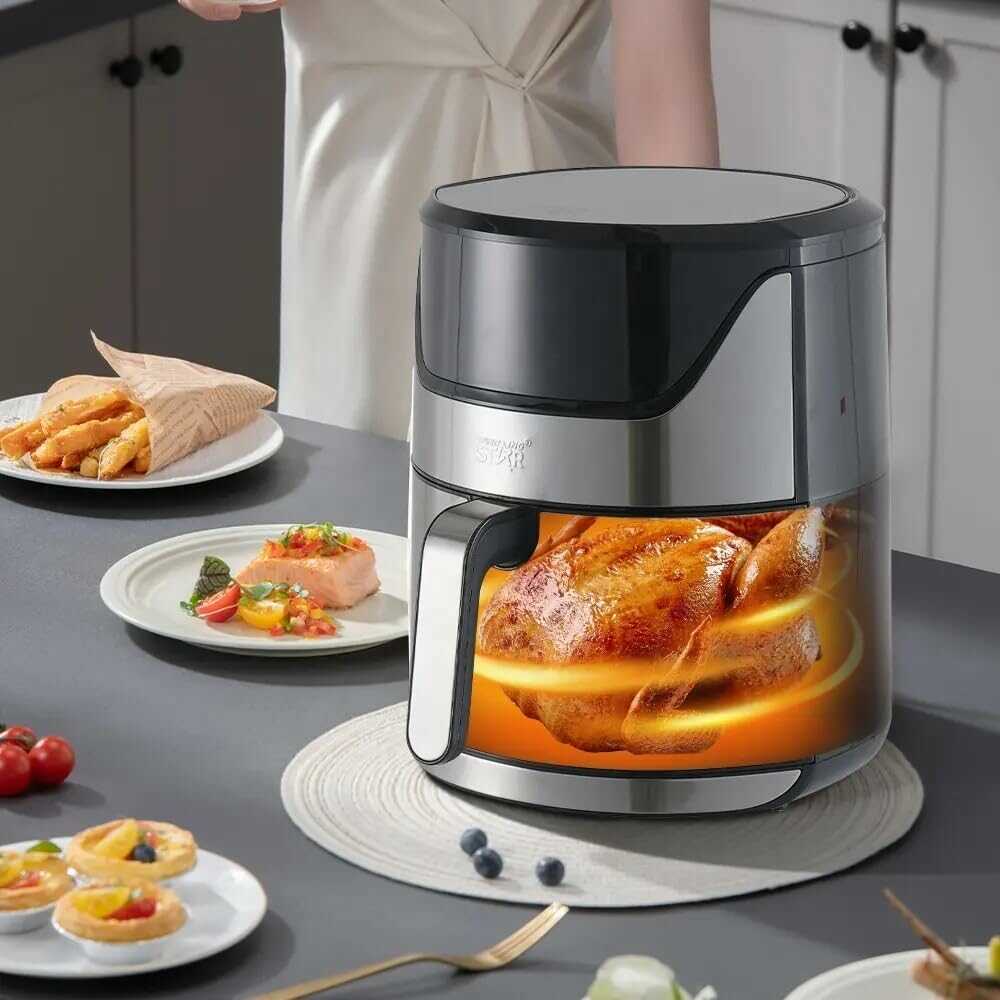 Winning Star ST-9685 Forró levegős sütő / Air fryer , 7 L , 1800 W - Image 4