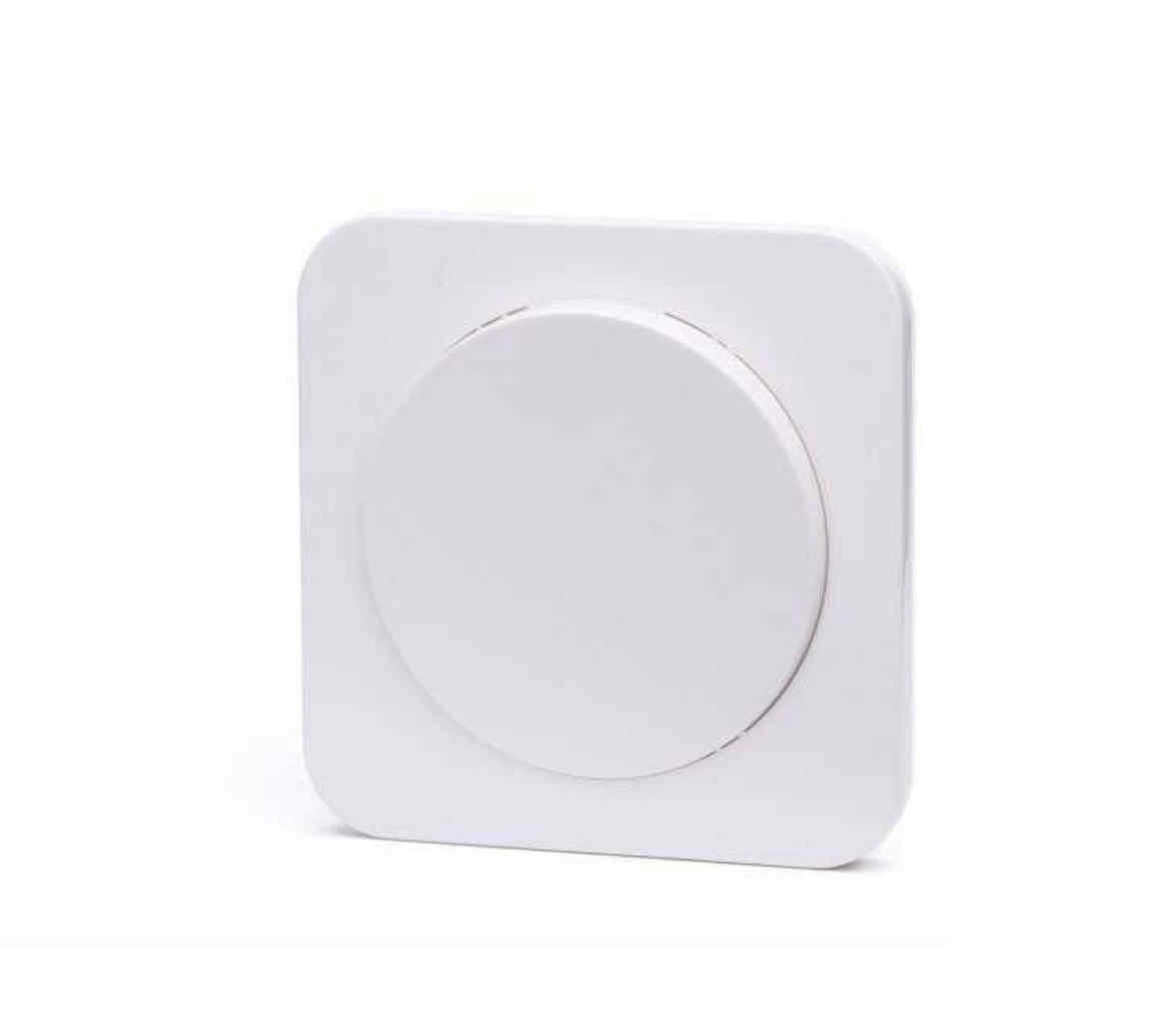 Egypólusú süllyeszthető villanykapcsoló (kör alakú billentyű) fényerőszabályzós 10A 250V fehér Aigostar